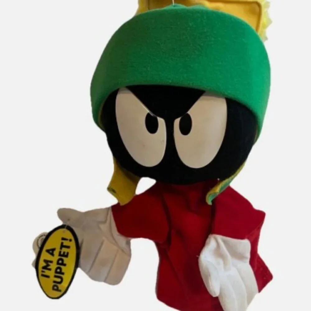 NWT 1994 Vintage Applause Looney Tunes MARVIN THE MARTIAN Hand Puppet
